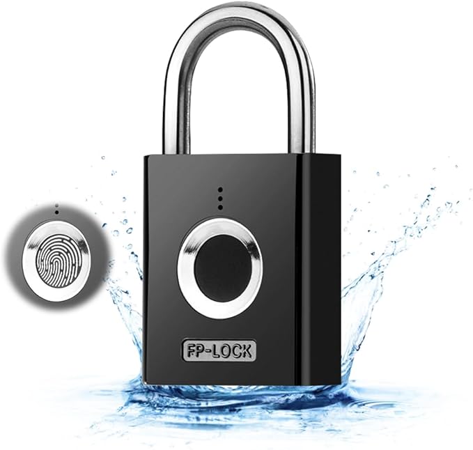 Golden Fox – Biometric Padlock for Smart, Secure Living