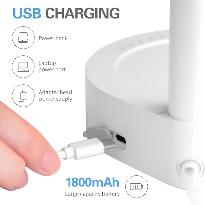 Portable Electric Water Dispenser USB Rechargeable & One Touch Operation