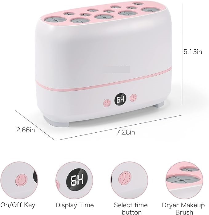 Luxury Pro Makeup Brush Cleaner & Dryer – Hygienic Beauty in Minutes