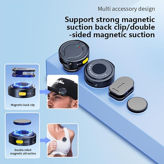 EchoGo – Wireless Mic for Smartphones | Charging Case Included