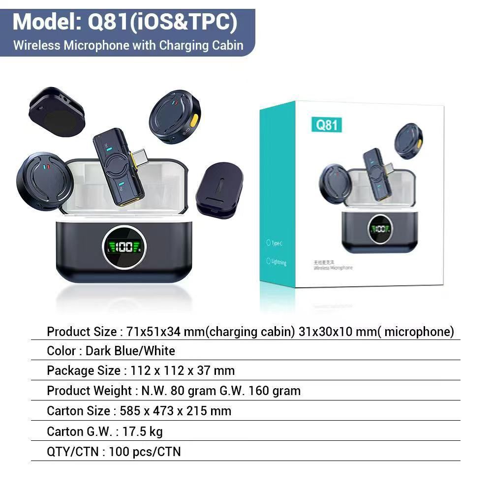 EchoGo – Wireless Mic for Smartphones | Charging Case Included