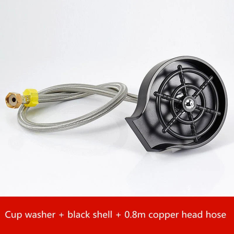 Effortless Cup Cleaning – High-Pressure Counter Sink Washer for Modern Kitchens
