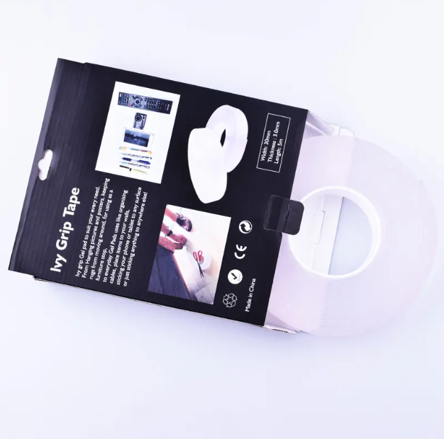 Ivy Grip Tape – Ultra-Strong, Removable & Wall-Safe Adhesive Solution