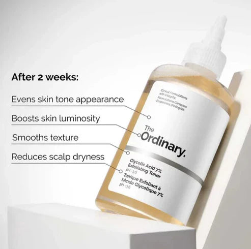 The Ordinary Glycolic Acid 7% – Gentle Exfoliating Toner