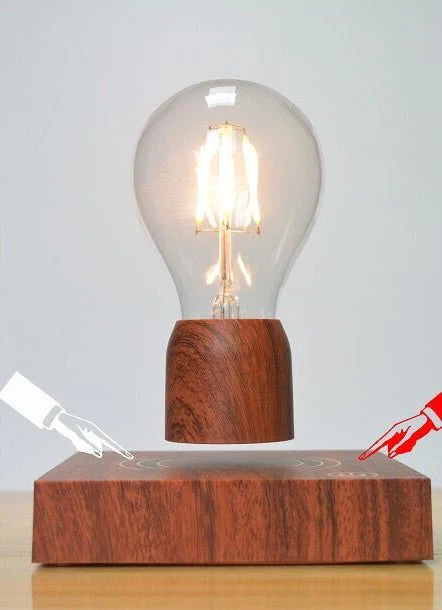 OrbitGlow – Magnetic Floating Bulb Lamp | Smart Decor with Style
