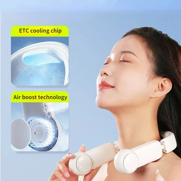 ChillWear – Hands-Free Cooling Fan | USB, Bladeless, Lightweight