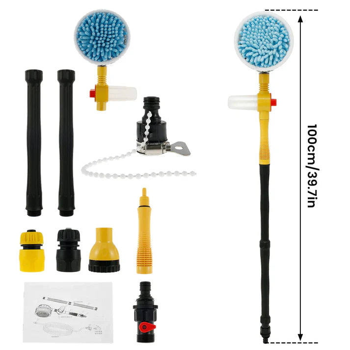 Revolutionary Water Spin Cleaner – Turbo Shine for Sinks, Tiles, & More