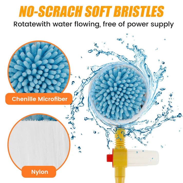Revolutionary Water Spin Cleaner – Turbo Shine for Sinks, Tiles, & More